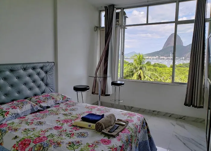 Apartamento com vista incrível do Pão de Açúcar